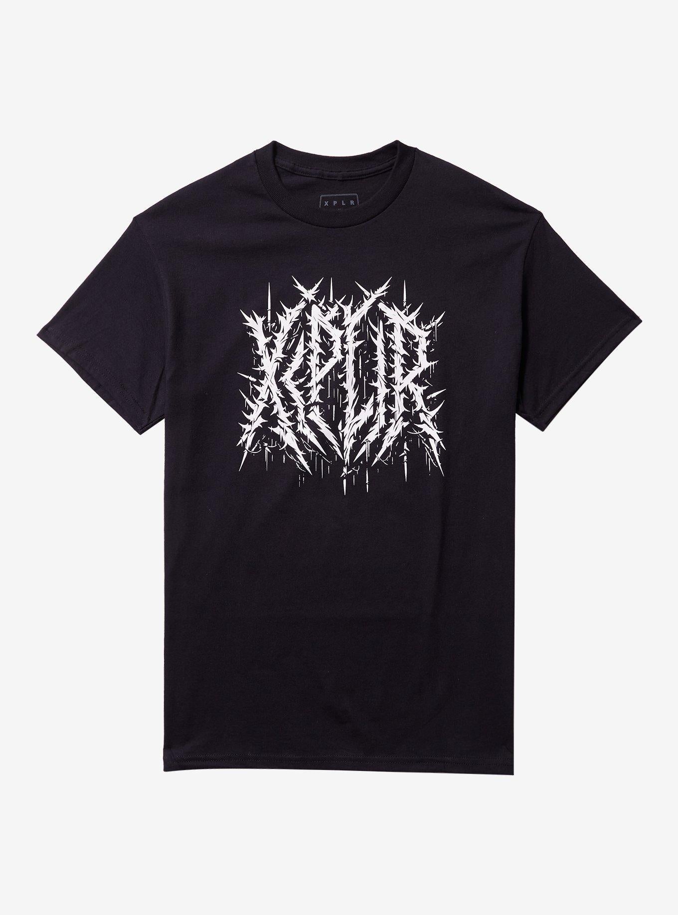XPLR By Sam And Colby Jagged Logo T-Shirt Hot Topic Exclusive | Premium Unisex T-Shirt, Trending Graphic Tee