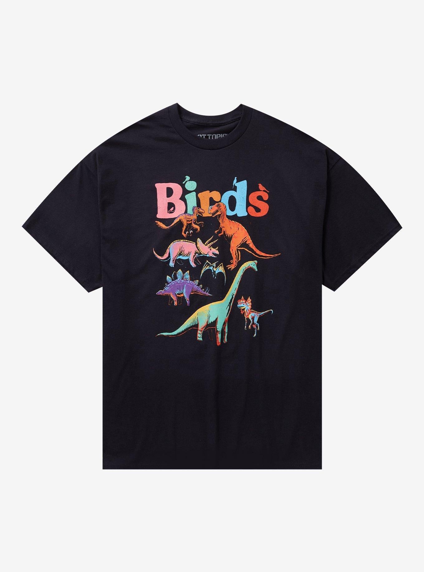 Birds Dinosaur Chart T-Shirt By PPMid