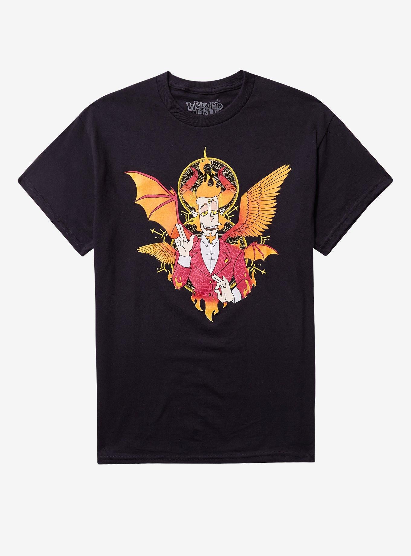 Welcome To Hell Mephistopheles T-Shirt | Premium Unisex T-Shirt, Trending Graphic Tee