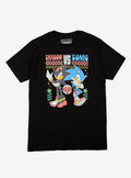 Sonic The Hedgehog Shadow Vs. Sonic Girls T-Shirt
