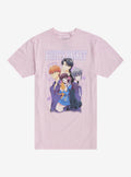 Fruits Basket Group Pink Girls TShirt Graphic Tee | Graphic Tee | Unisex Shirt | High-Quality Print