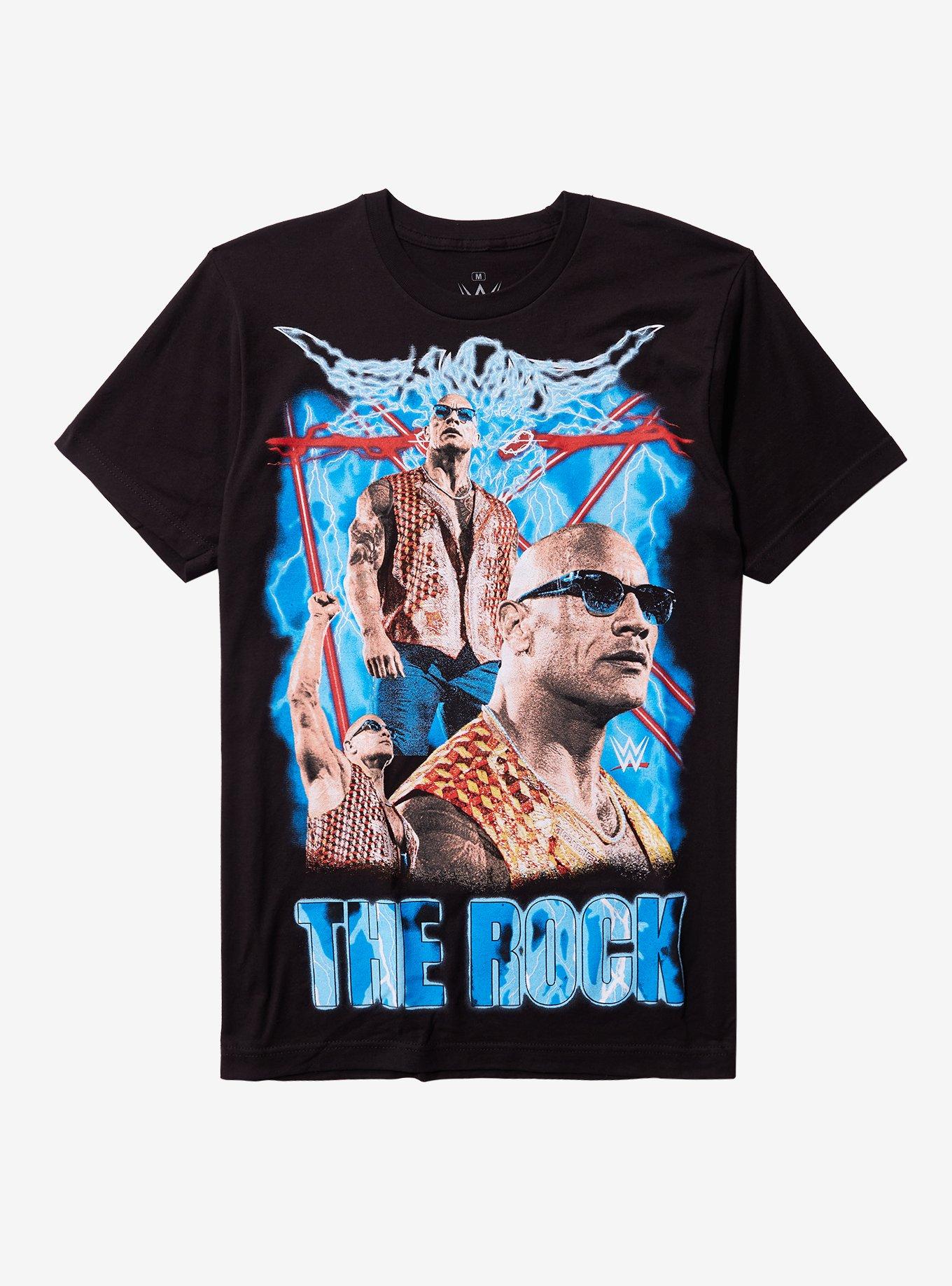 WWE The Rock Collage TShirt Graphic Tee | Graphic Tee | Unisex Shirt | Perfect Gift For Fans