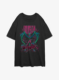 Disney Villains Evil Queen Dark Arts Girls Oversized T Shirt T Shirt Premium Print Workout Ready