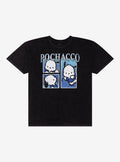 Pochacco Portraits Vintage Foil Print Girls TShirt Graphic Tee | Graphic Tee | Unisex Shirt | Best-Selling Design