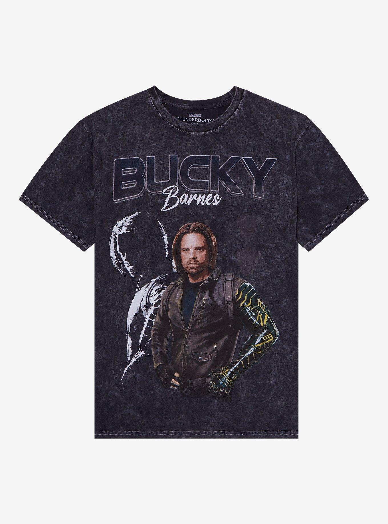 Marvel Thunderbolts* Bucky Barnes Portrait Girls T-Shirt
