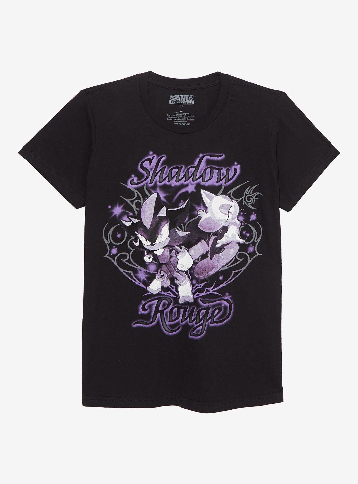 Sonic X Shadow Generations Dark Beginnings Shadow Rouge Girls TShirt Graphic Tee | Graphic Tee | Unisex Shirt | Soft Comfortable Wear