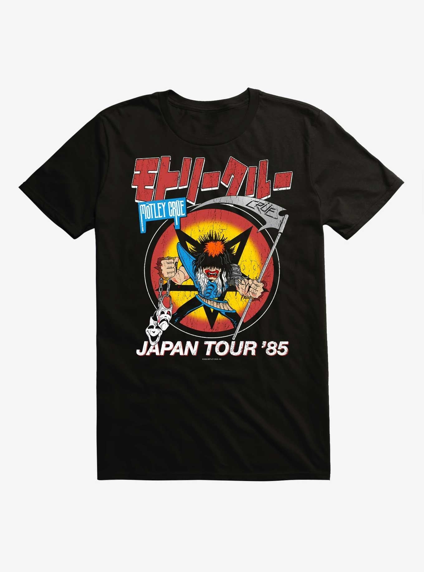 Motley Crue Japan Tour 85 T Shirt T Shirt Trending US