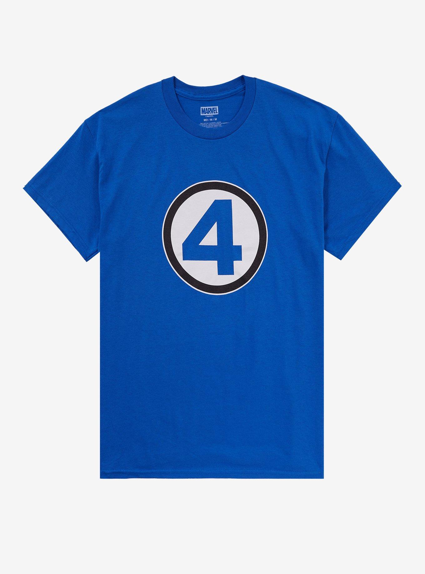 Marvel Fantastic Four Classic Logo TShirt Graphic Tee | Graphic Tee | Unisex Shirt | Top Trending Fashion