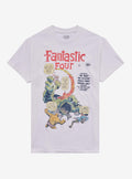Marvel The Fantastic Four Comic Book Cover TShirt Graphic Tee | Graphic Tee | Unisex Shirt | Comfortable Daily Wear