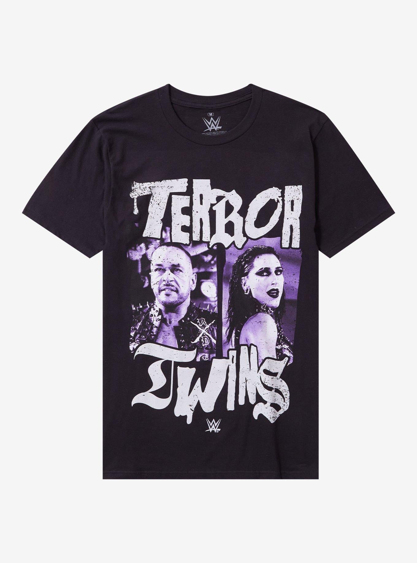 WWE Terror Twins Purple Portrait TShirt Graphic Tee | Graphic Tee | Unisex Shirt | Perfect Gift for Fans
