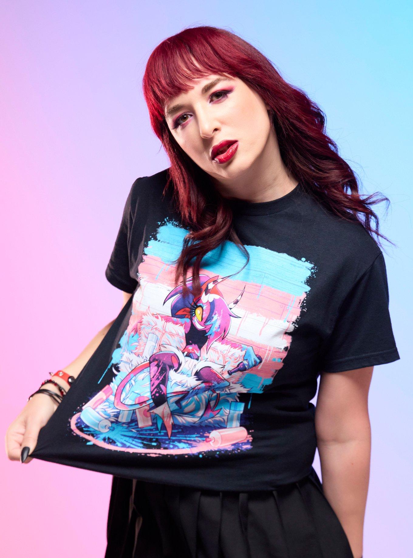 Helluva Boss Sallie Pride TShirt Hot Topic Exclusive Graphic Tee | Graphic Tee | Unisex Shirt | Top Trending Fashion