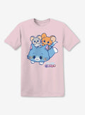 Tom & Jerry Gokko Trio Girls T-Shirt