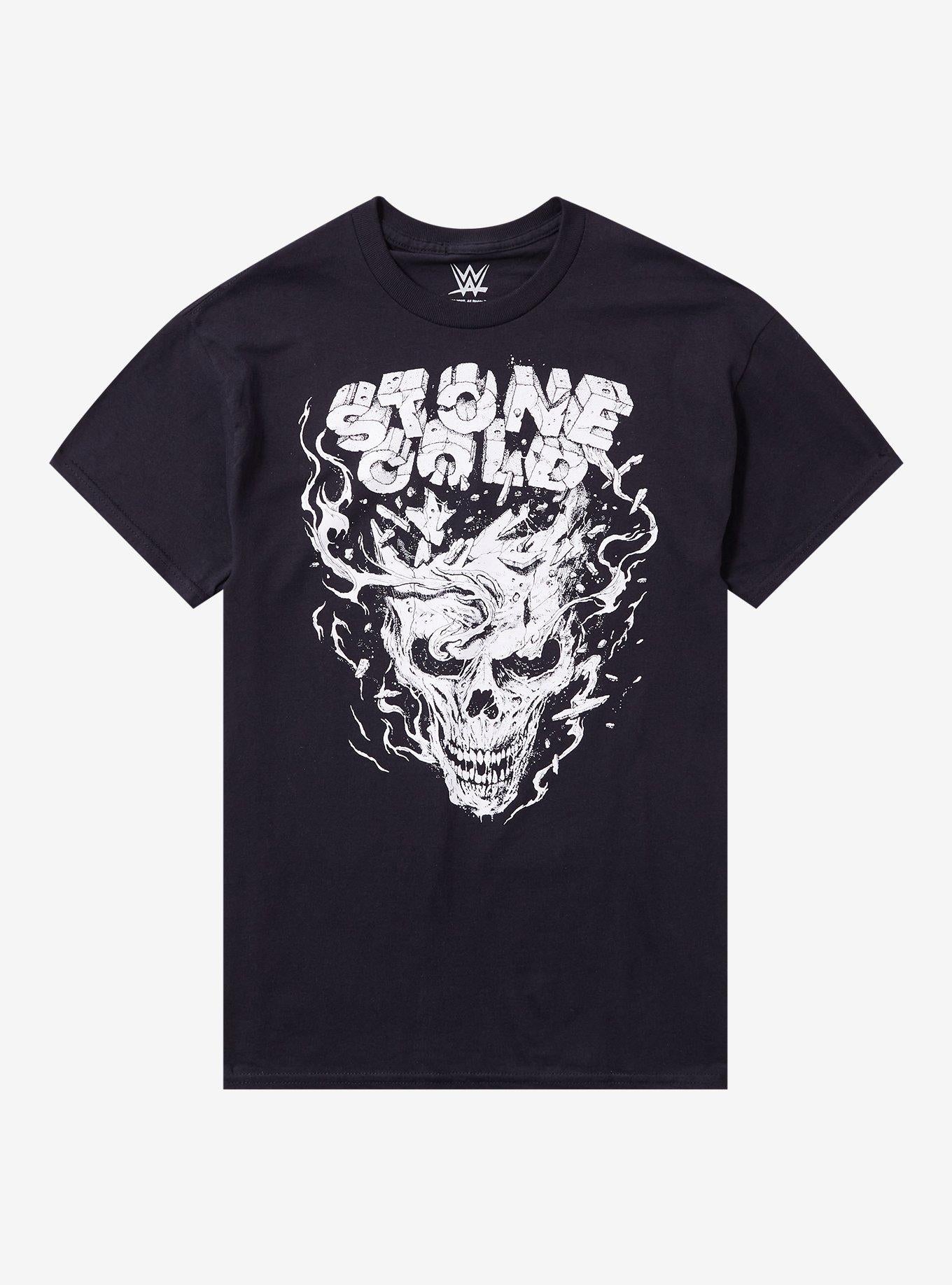 WWE Stone Cold Steve Austin Skull T-Shirt By Riddick | Premium Unisex T-Shirt, Trending Graphic Tee