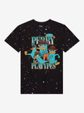 Disney Phineas And Ferb Perry Collage Splatter Dye Girls TShirt Graphic Tee | Graphic Tee | Unisex Shirt | Premium Quality Apparel
