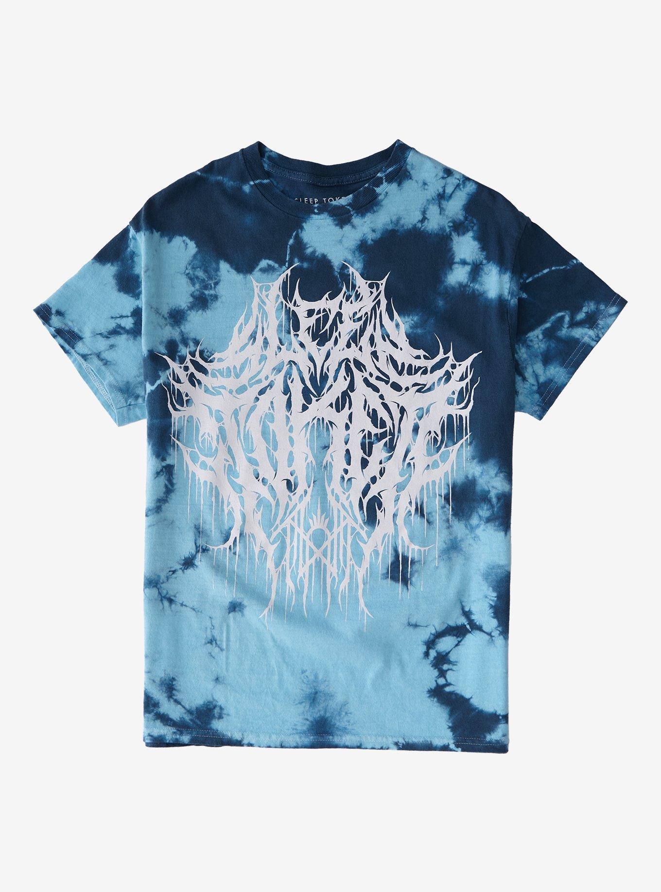 Sleep Token Logo Blue TieDye TShirt Graphic Tee | Graphic Tee | Unisex Shirt | Comfortable Daily Wear