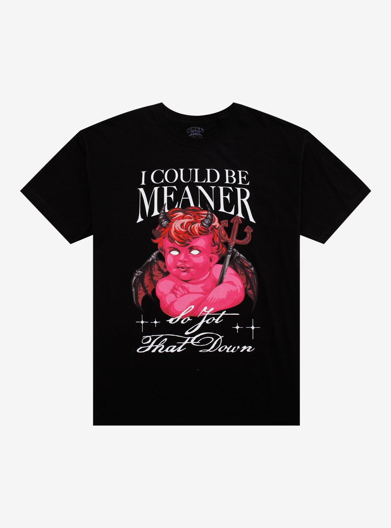 Mean Devil Cherub T-Shirt By Call Your Mother