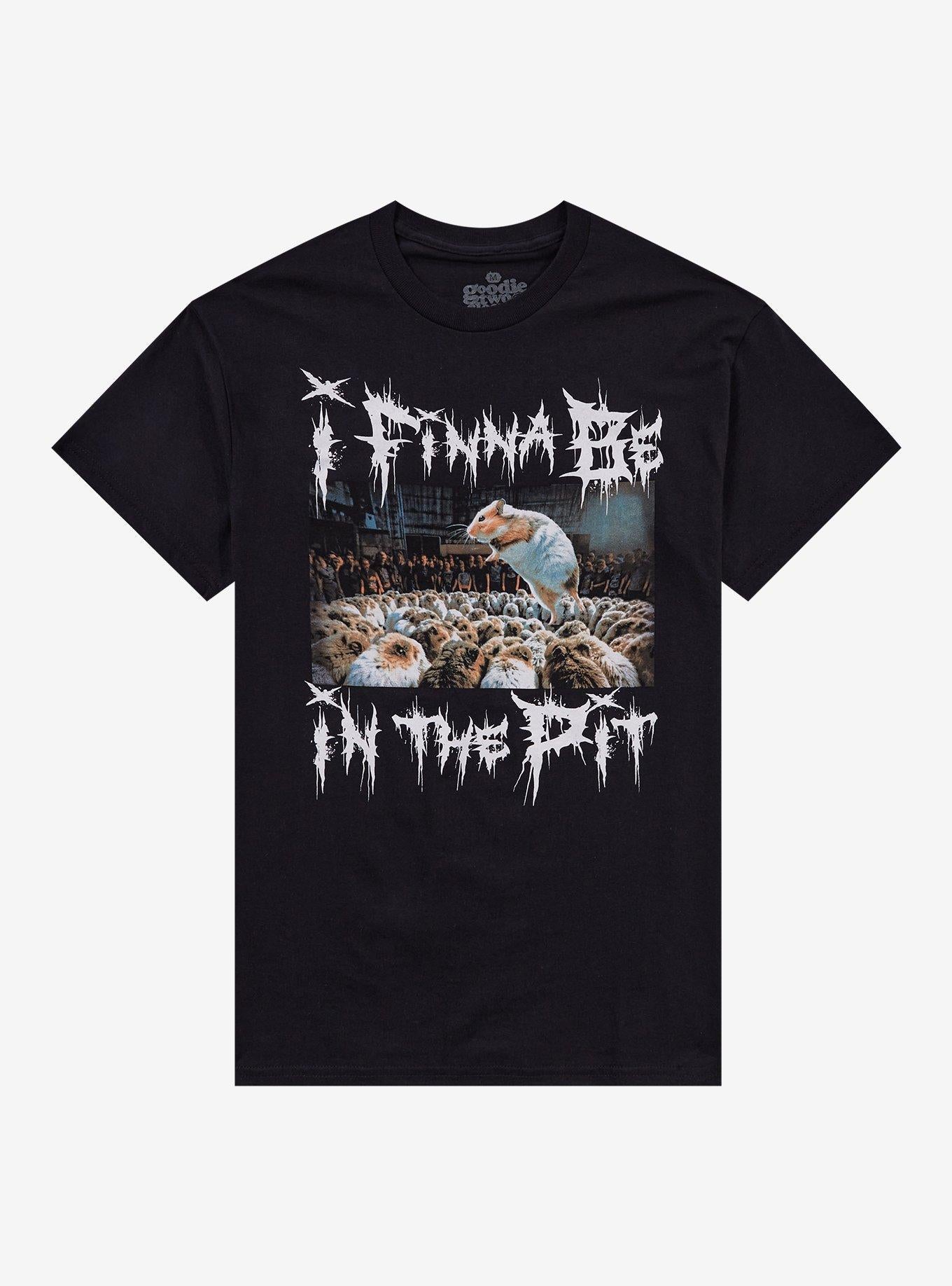 Hamster In The Pit T-Shirt By Goodie Two Sleeves