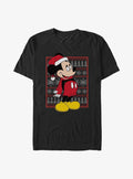 Disney Mickey Mouse Christmas Ugly Sweater T-Shirt T-Shirt | Fan Favorite Style | Top Pick For Fans