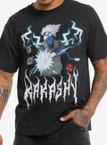 Naruto Shippuden Kakashi Lightning Boxy TShirt Graphic Tee | Graphic Tee | Unisex Shirt | Premium Quality Apparel