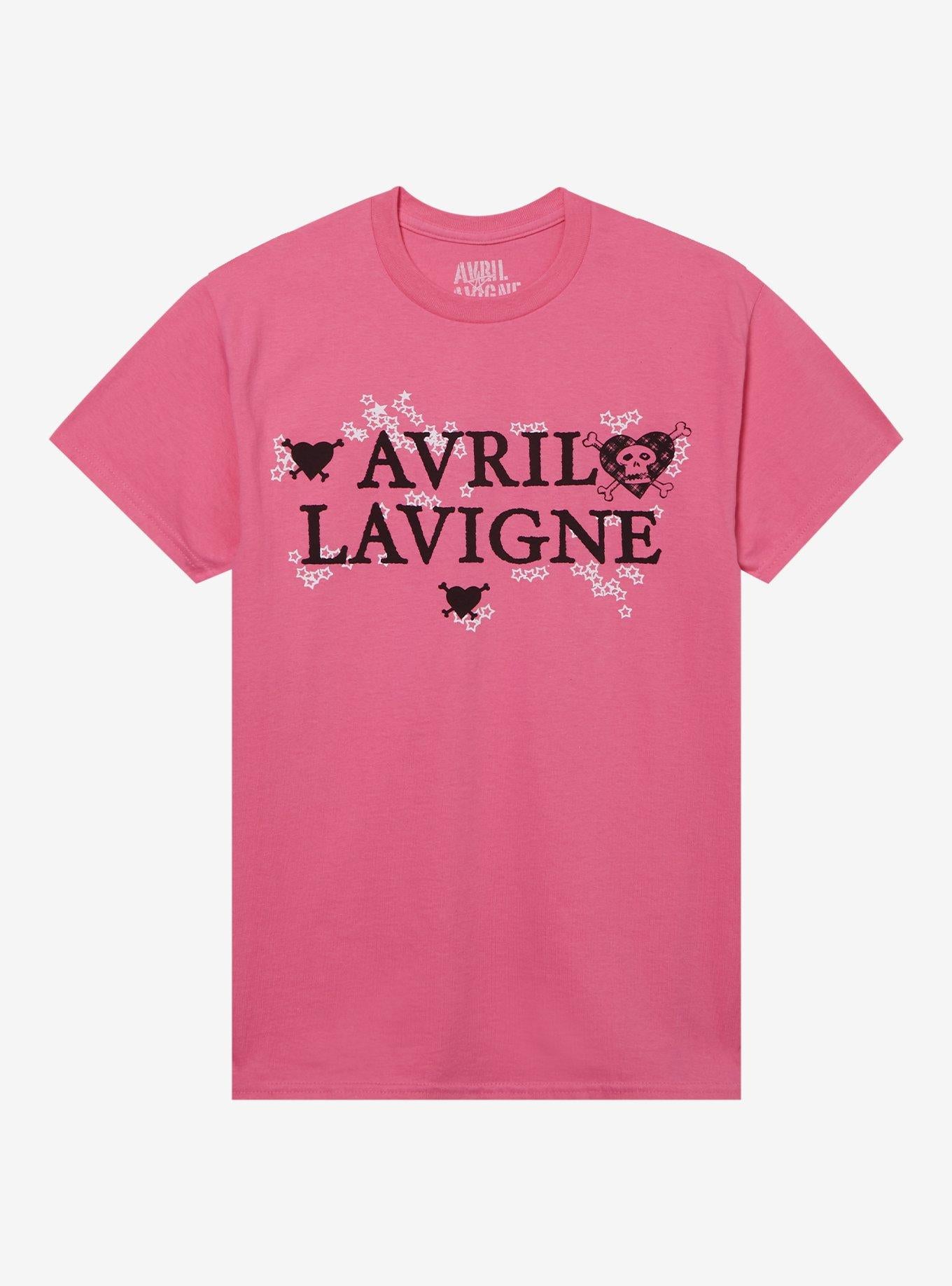 Avril Lavigne Hearts Stars TShirt Graphic Tee | Graphic Tee | Unisex Shirt | High-Quality Print