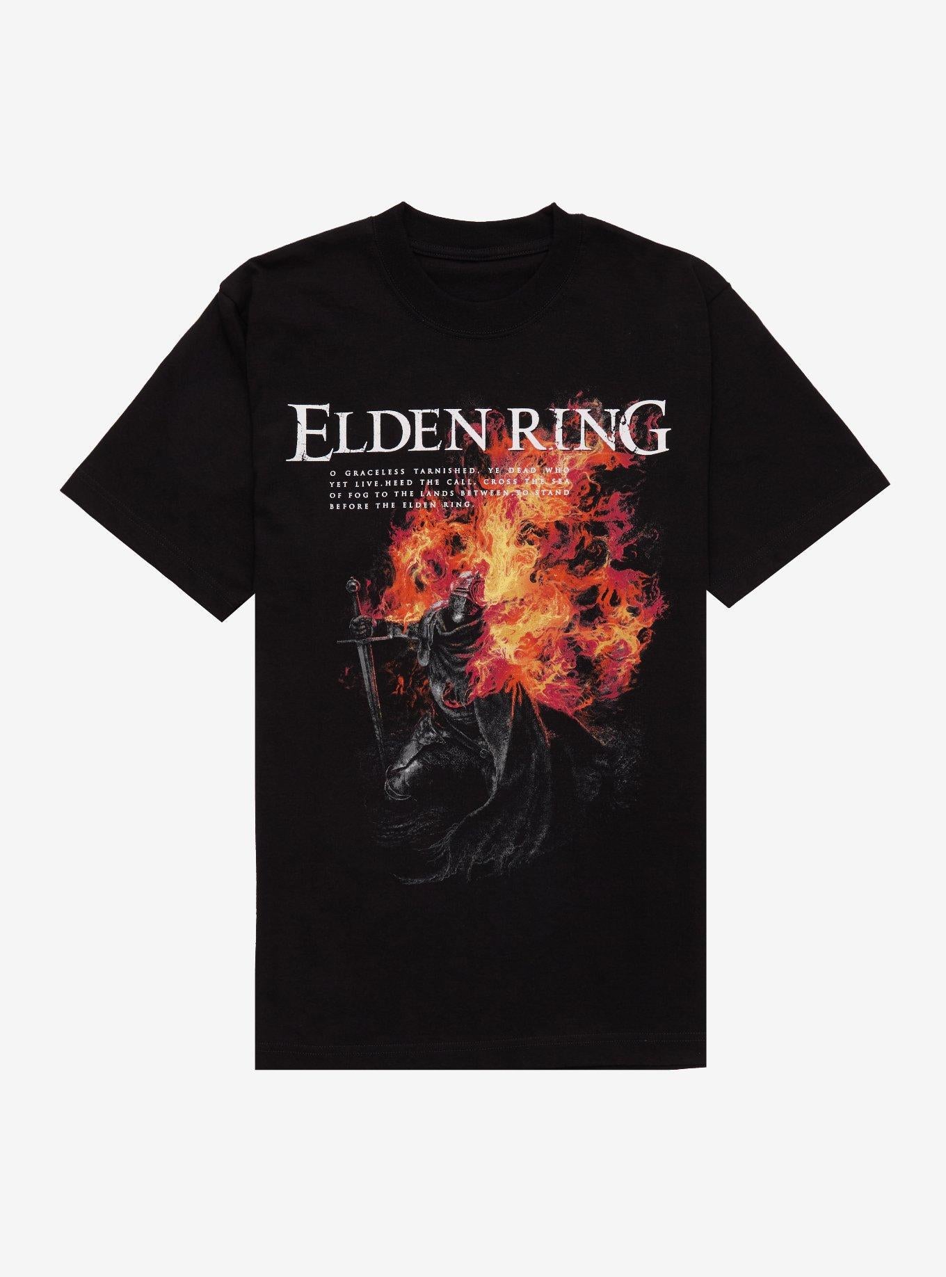 Elden Ring Flame TShirt Graphic Tee | Graphic Tee | Unisex Shirt | Best-Selling Design