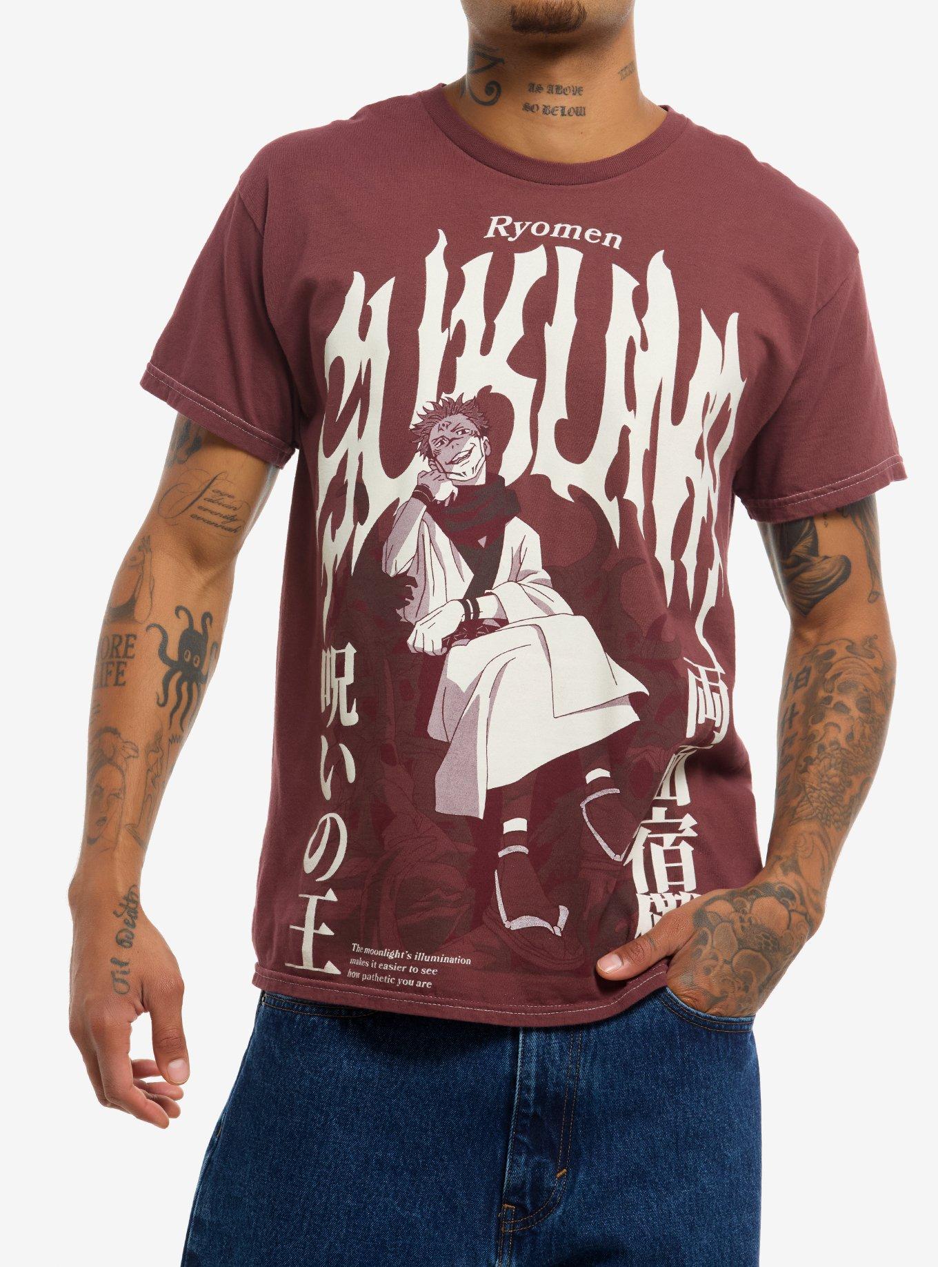 Jujutsu Kaisen Sukuna Jumbo Portrait Boxy TShirt Graphic Tee | Graphic Tee | Unisex Shirt | Best-Selling Design