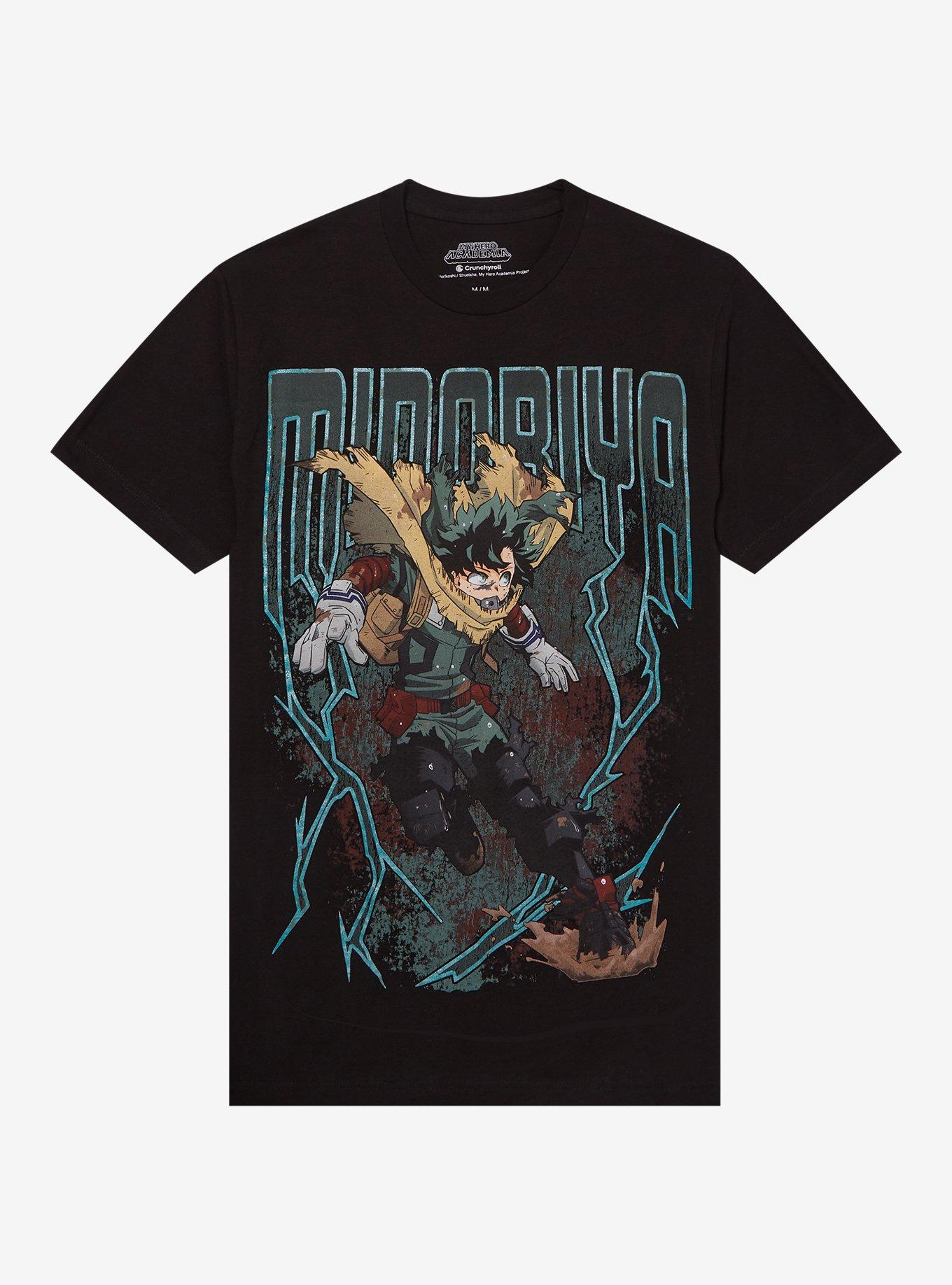 My Hero Academia Midoriya Blackwhip TShirt Graphic Tee | Graphic Tee | Unisex Shirt | High-Quality Print