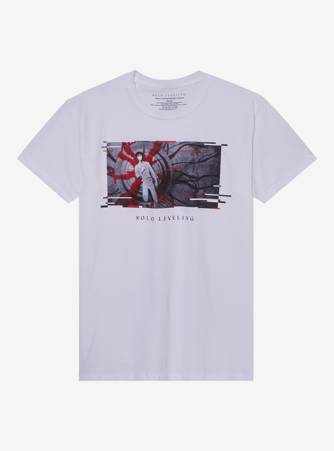 Solo Leveling Jinwoo Glitch Panel TShirt Graphic Tee | Graphic Tee | Unisex Shirt | Perfect Gift for Fans