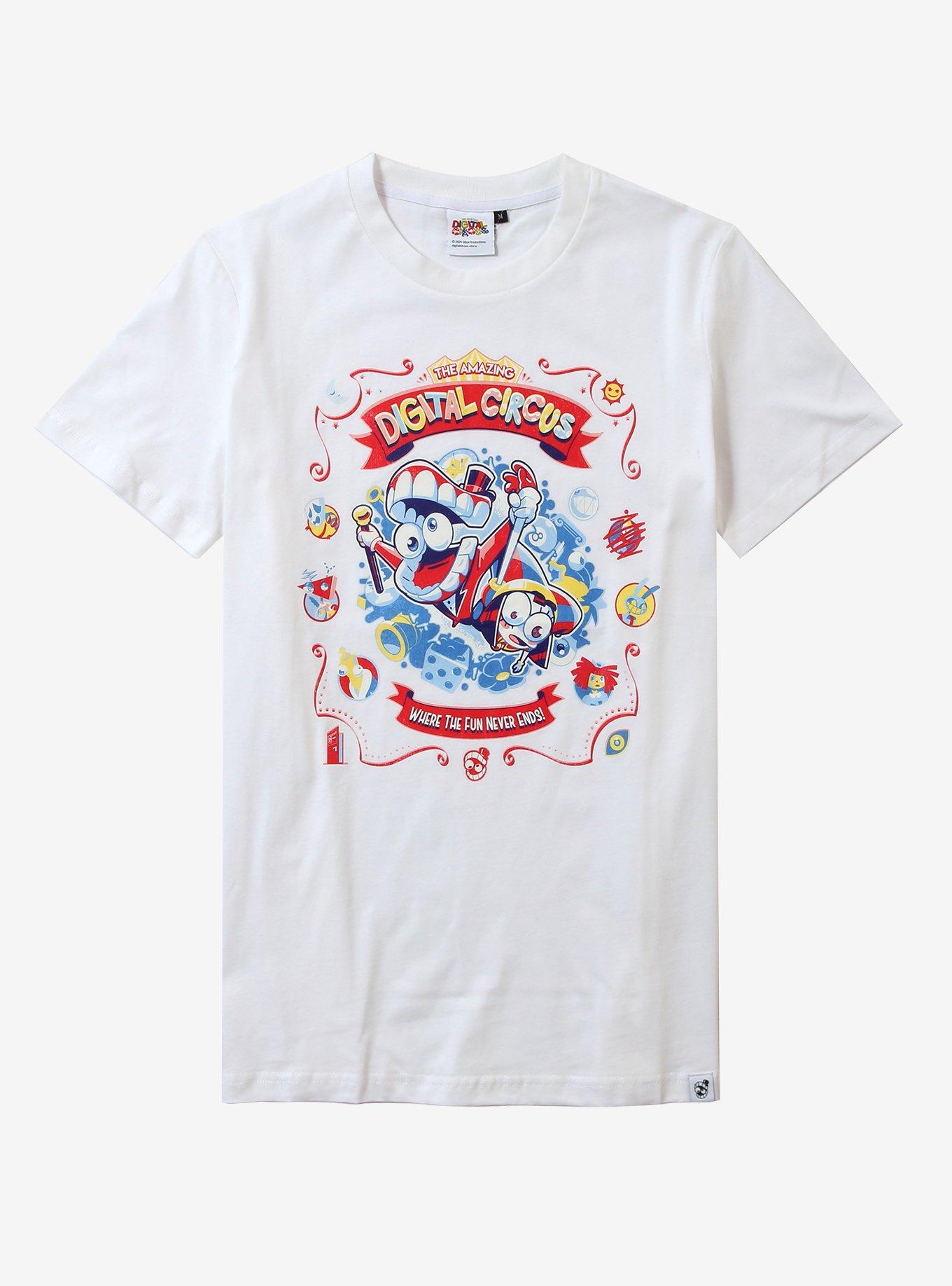 The Amazing Digital Circus Pomni Caine Girls TShirt Graphic Tee | Graphic Tee | Unisex Shirt | High-Quality Print