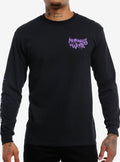 Motionless In White Skull Crow Two-Sided Long-Sleeve T-Shirt