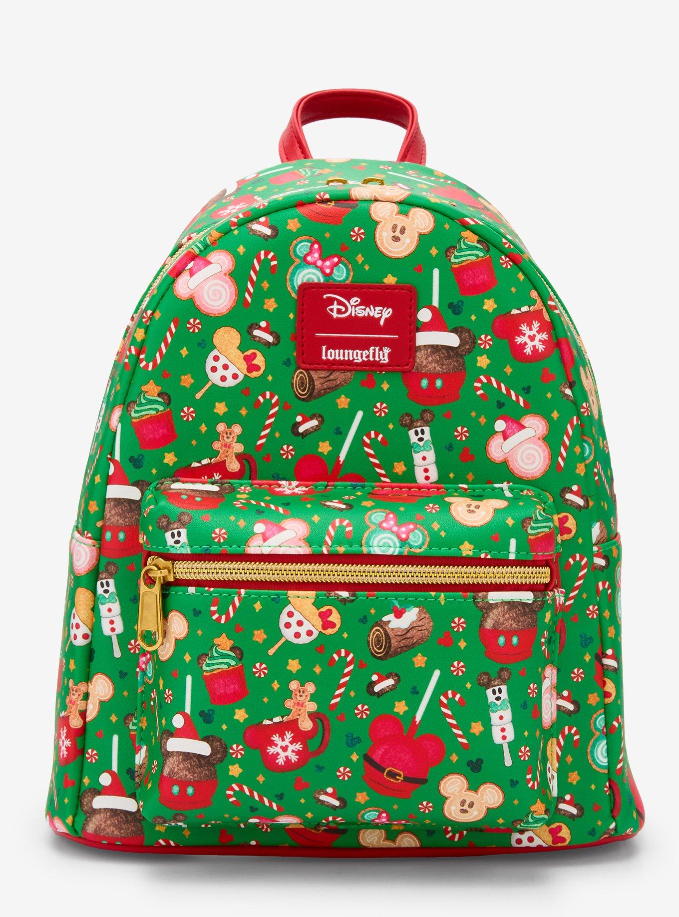 Loungefly Mickey Mouse Holiday Treats Mini Backpack Apparel Comfort Fit Daily Wear