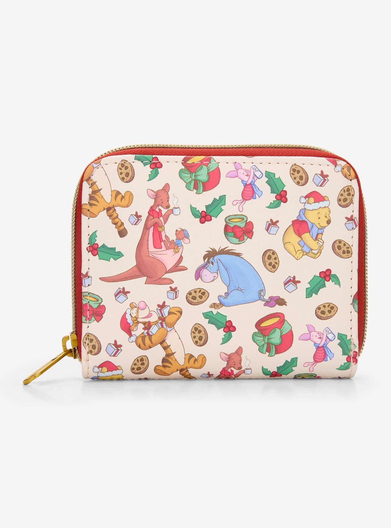 Loungefly Winnie The Pooh Milk Cookies Holiday Mini Zipper Wallet Apparel High Search Demand Humor Gift