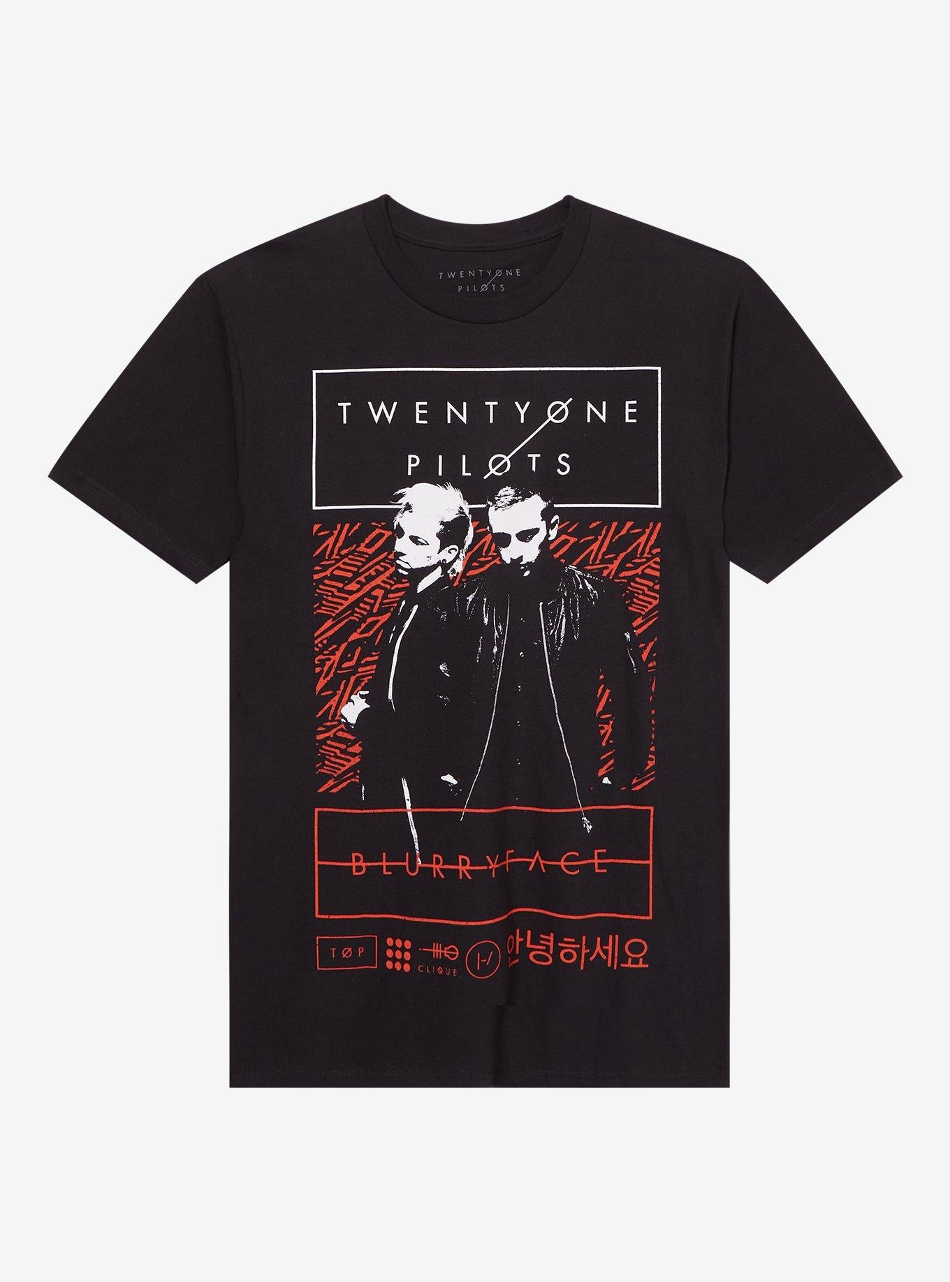 Twenty One Pilots Blurryface Duo Portrait TShirt Graphic Tee | Graphic Tee | Unisex Shirt | Perfect Gift for Fans