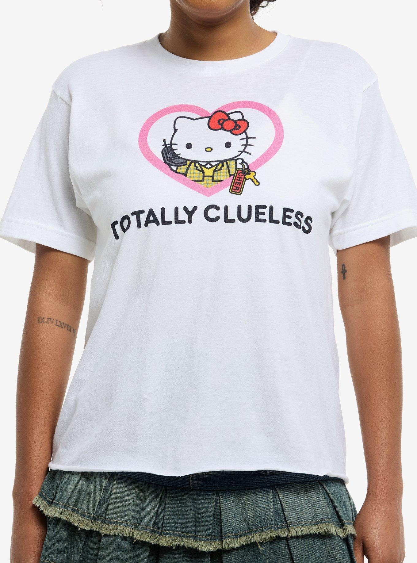 Hello Kitty X Clueless Totally Clueless Girls TShirt Graphic Tee | Graphic Tee | Unisex Shirt | Top Trending Fashion