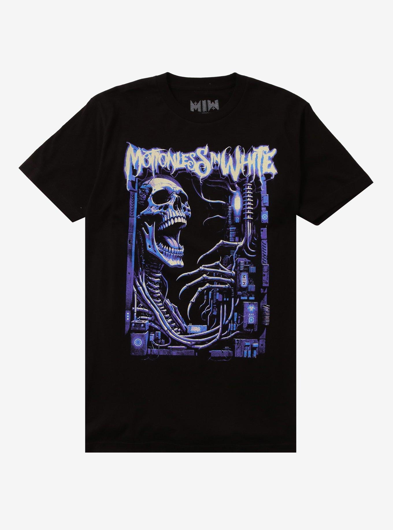 Motionless In White Cyber Skeleton T-Shirt