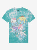 Hello Kitty And Friends Ribbon TieDye TShirt Graphic Tee | Graphic Tee | Unisex Shirt | Premium Quality Apparel