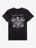 Death Note Silver Foil Filigree Dark Wash Girls TShirt Graphic Tee | Graphic Tee | Unisex Shirt | Top Trending Fashion
