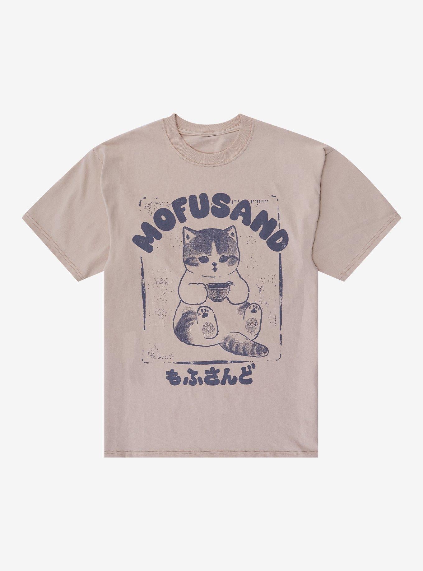 Mofusand Stamp Print TShirt Graphic Tee | Graphic Tee | Unisex Shirt | High-Quality Print