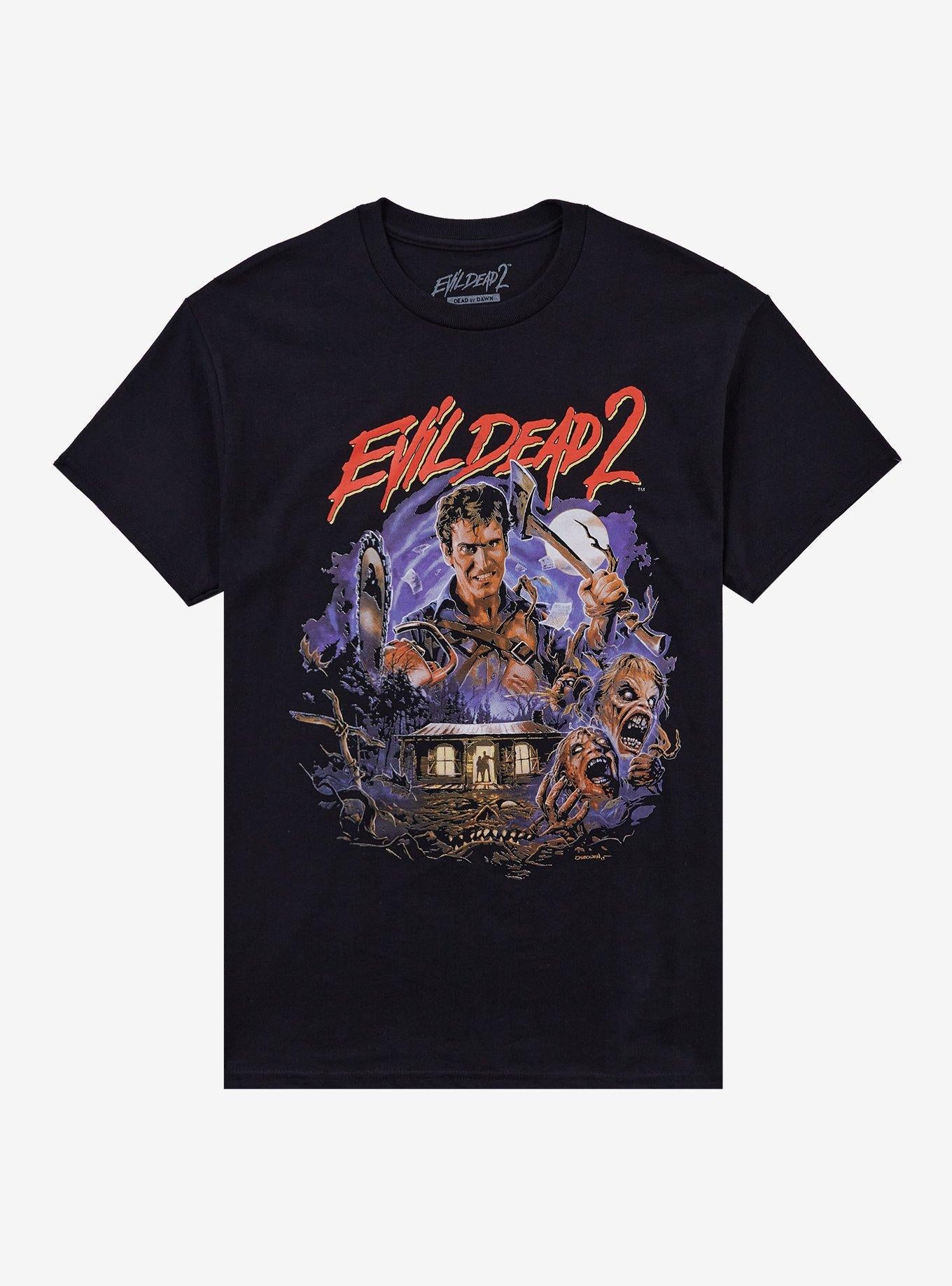 Fright Rags Evil Dead 2 TShirt Graphic Tee | Graphic Tee | Unisex Shirt | Comfortable Daily Wear
