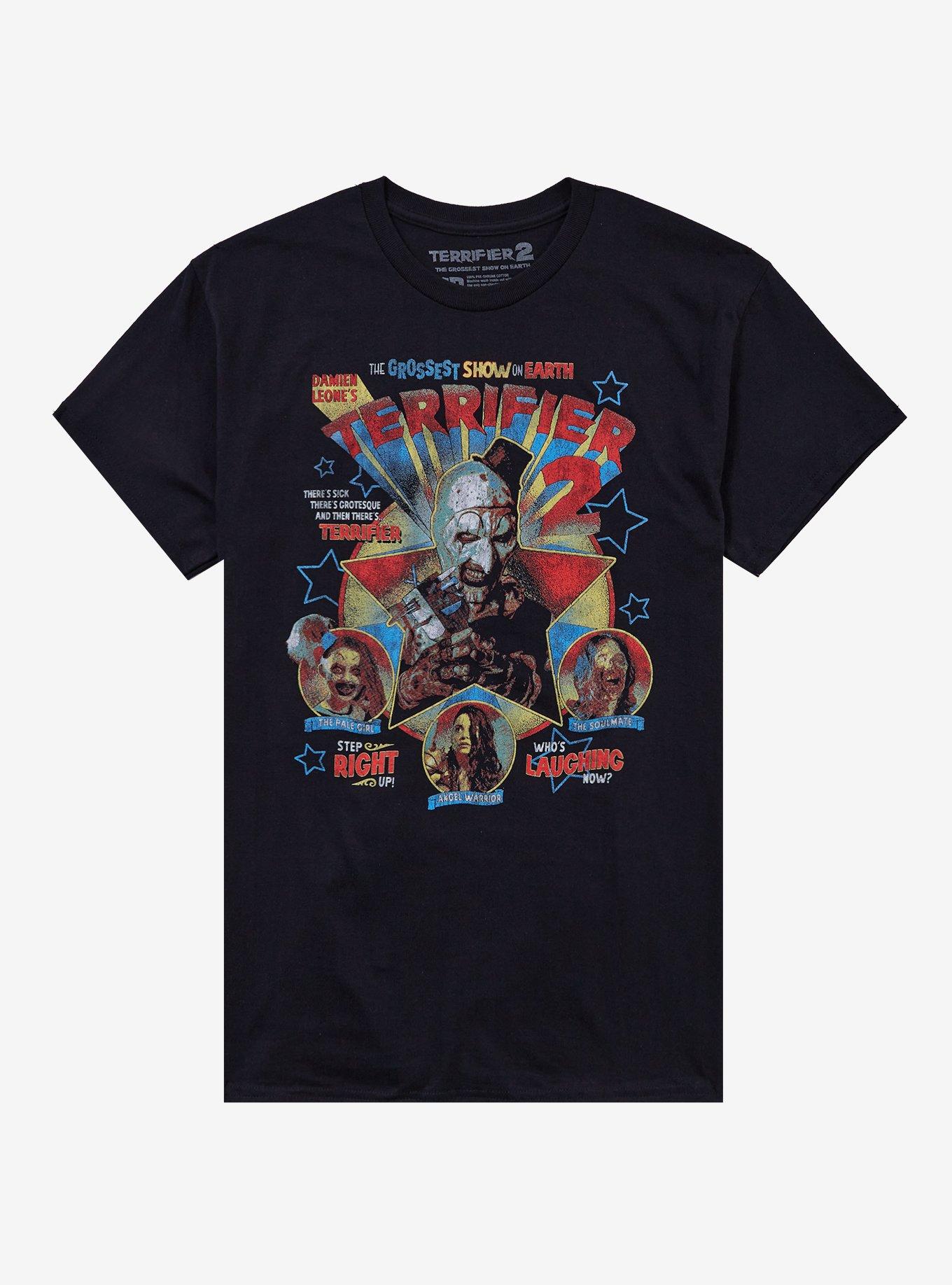 Fright Rags Terrifier 2 Grossest Show On Earth TShirt Graphic Tee | Graphic Tee | Unisex Shirt | Top Trending Fashion