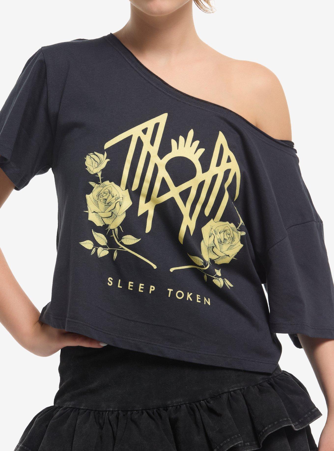 Sleep Token Roses OffShoulder Girls TShirt Graphic Tee | Graphic Tee | Unisex Shirt | Comfortable Daily Wear