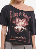 Falling In Reverse Floating Girls OffShoulder TShirt Graphic Tee | Graphic Tee | Unisex Shirt | Top Trending Fashion