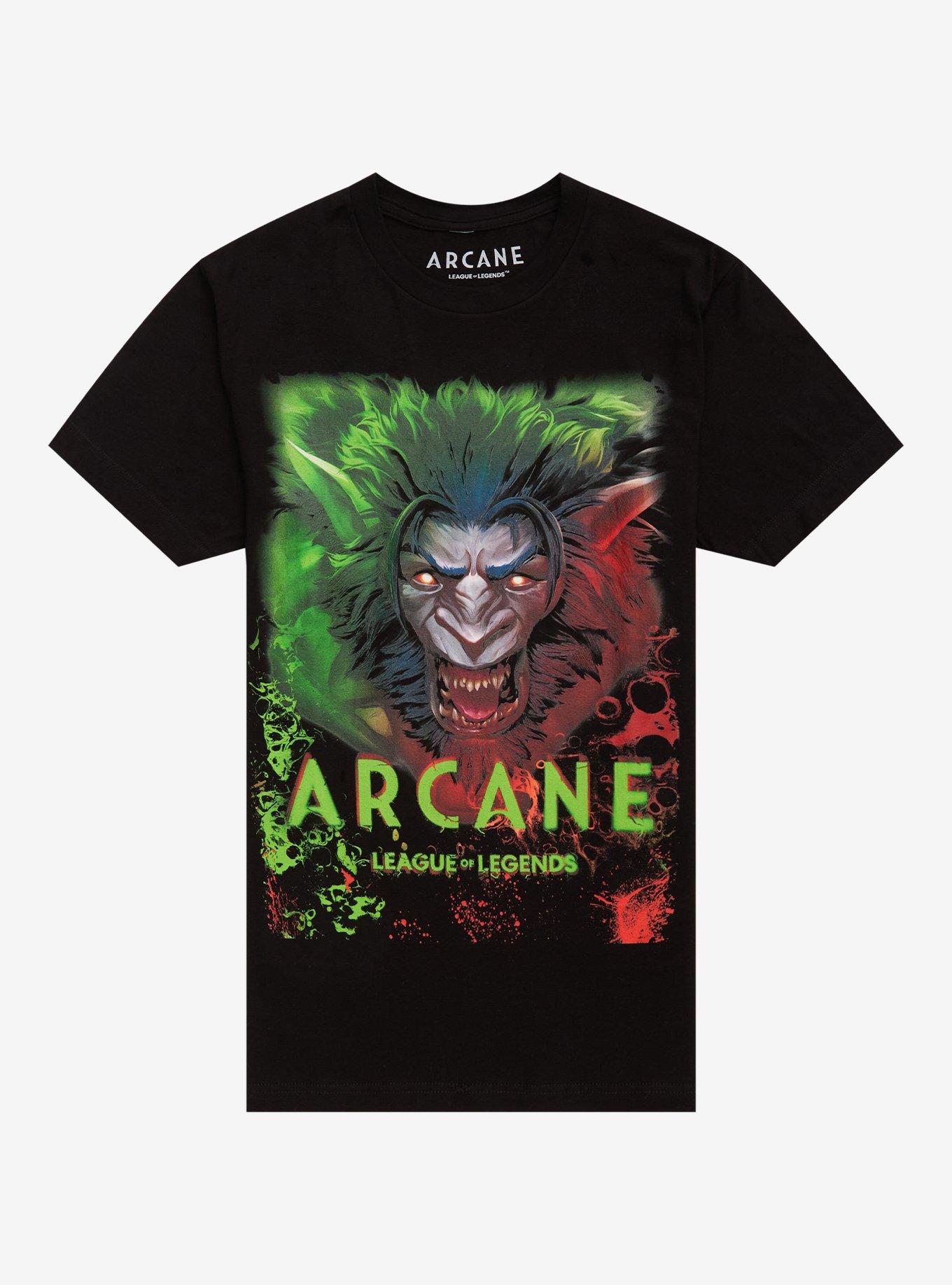 Arcane Vander Split Color TShirt Graphic Tee | Graphic Tee | Unisex Shirt | Best-Selling Design