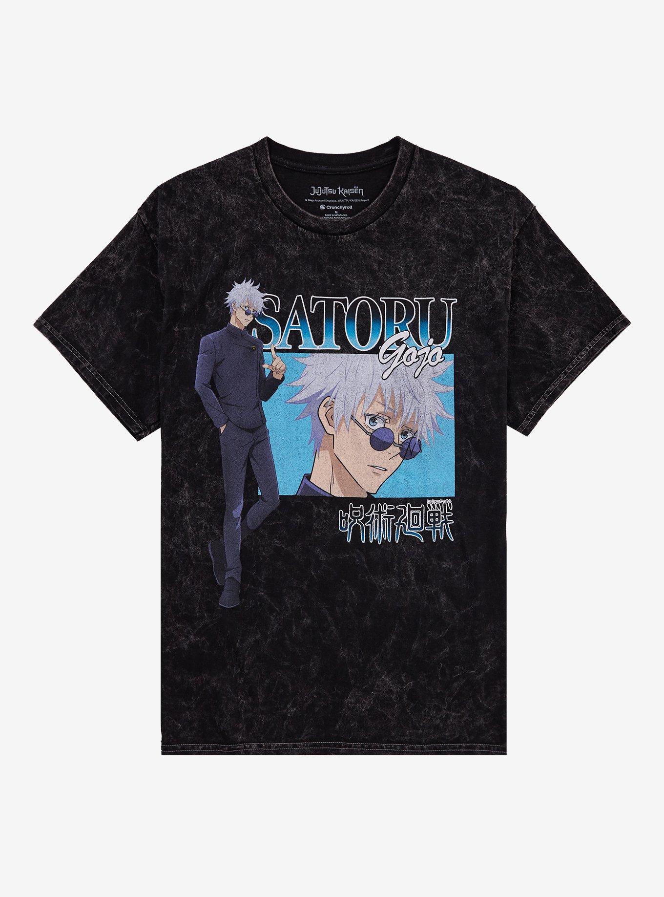 Jujutsu Kaisen Young Gojo Dark Wash TShirt Graphic Tee | Graphic Tee | Unisex Shirt | High-Quality Print