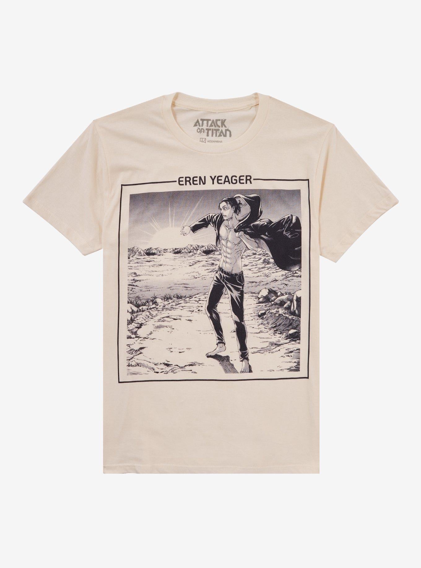 Attack On Titan Eren Yeager Manga Panel TShirt Graphic Tee | Graphic Tee | Unisex Shirt | Comfortable Daily Wear