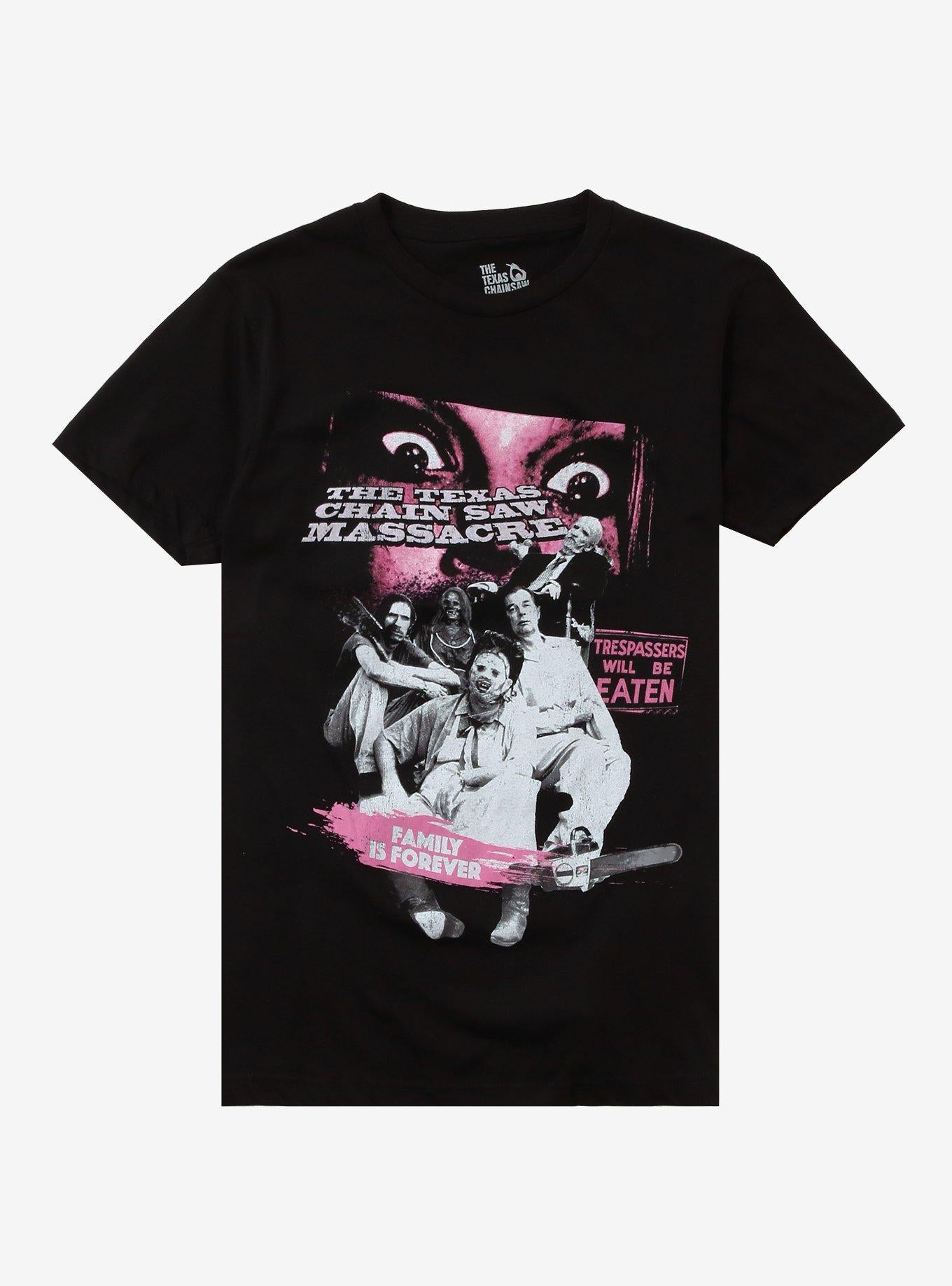 The Texas Chainsaw Massacre Family Poster Girls T-Shirt