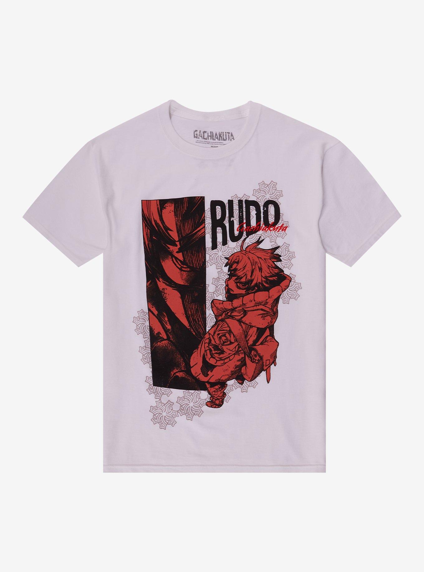 Gachiakuta Rudo Red Panel TShirt Graphic Tee | Graphic Tee | Unisex Shirt | High-Quality Print