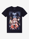Death Note Manga Group Portrait TShirt Graphic Tee | Graphic Tee | Unisex Shirt | Top Trending Fashion