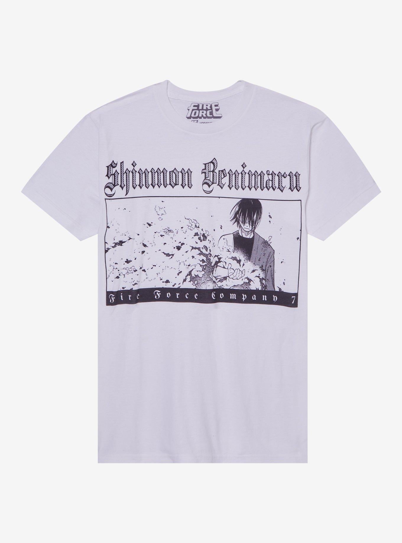 Fire Force Benimaru Shinmon Portrait T-Shirt