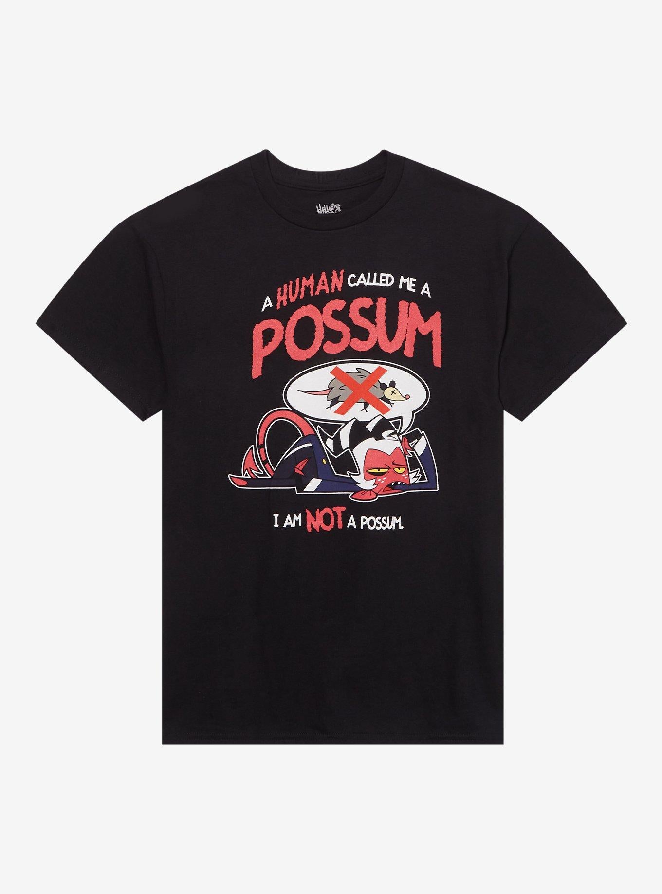 Helluva Boss Moxxie Not A Possum TShirt Graphic Tee | Graphic Tee | Unisex Shirt | Premium Quality Apparel